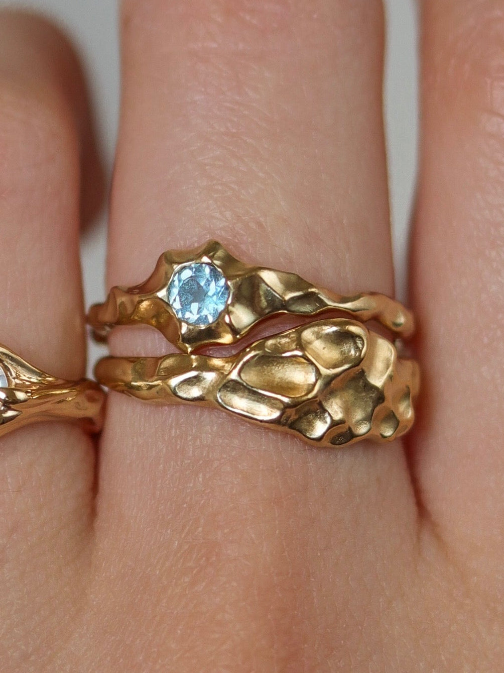 Adva Ring Topaz Stone