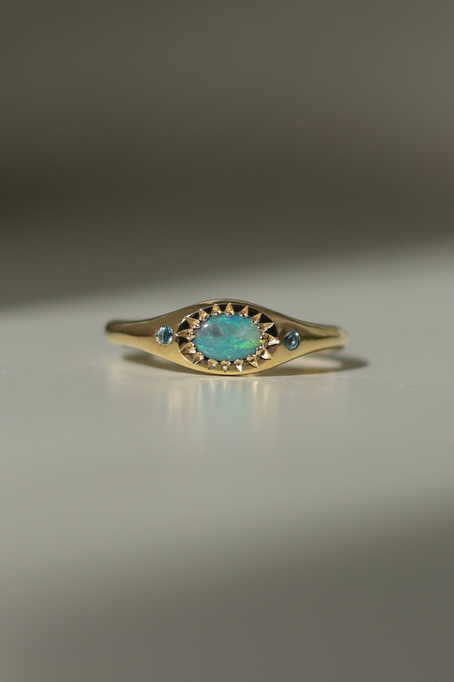 Australian Opal Ring (One Piece)