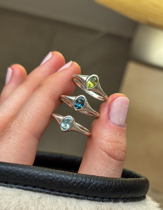 Small Oval Signet Ring