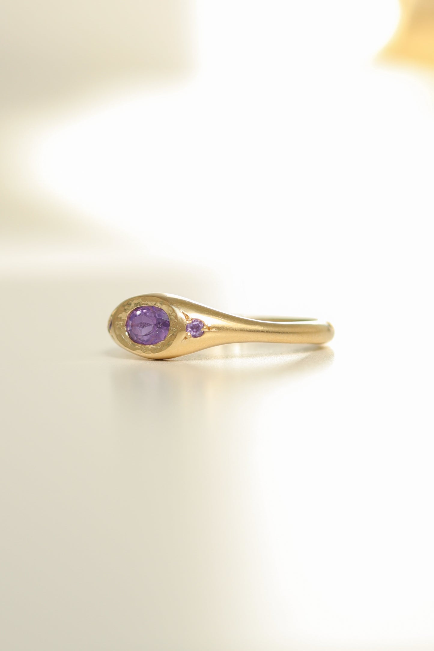 One Piece Ring Amethyst