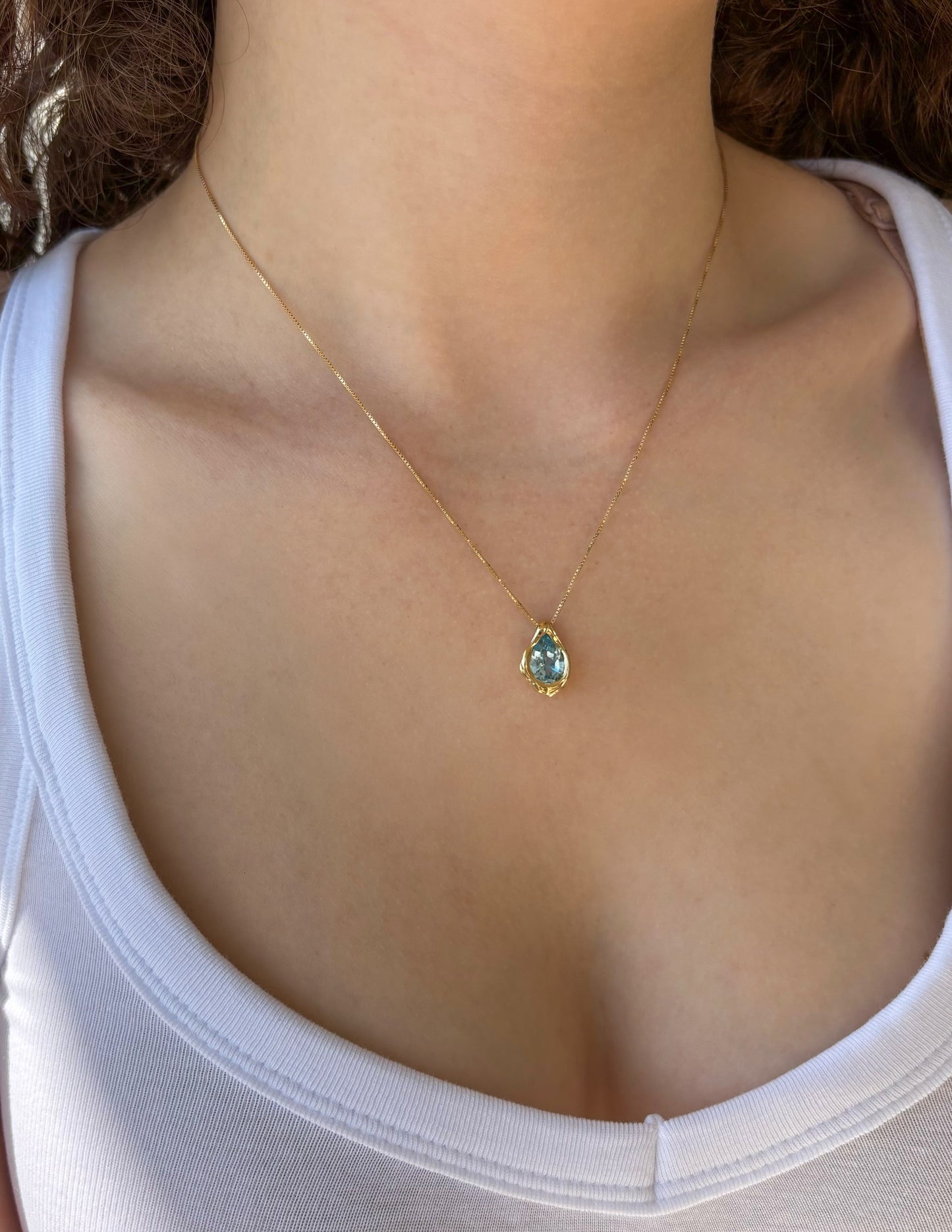 Drop Earrings & Drop Pendant Set