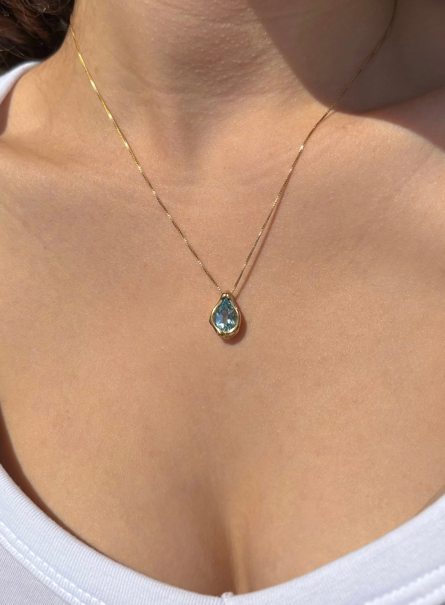 Drop Earrings & Drop Pendant Set